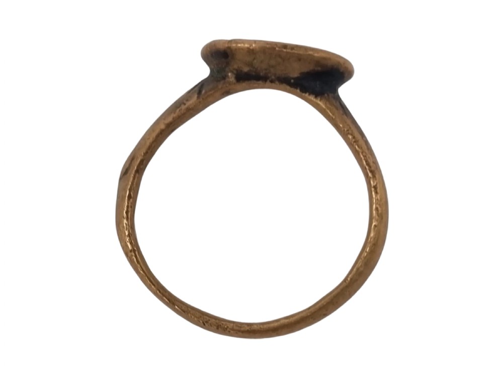 Roman Bronze Ring / 1st - 4th Century AD View IV