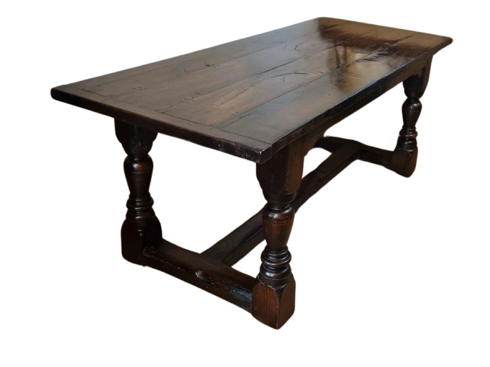17th Century Oak Charles II Refectory Table 1660-1685 View II