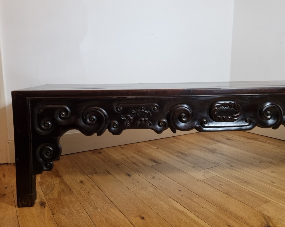 Late 18th / early 19th Century Chinese Qing Dynasty Low Table / Daybed View V