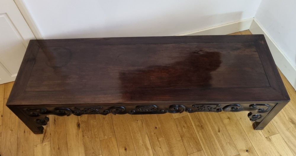 Late 18th / early 19th Century Chinese Qing Dynasty Low Table / Daybed View IX