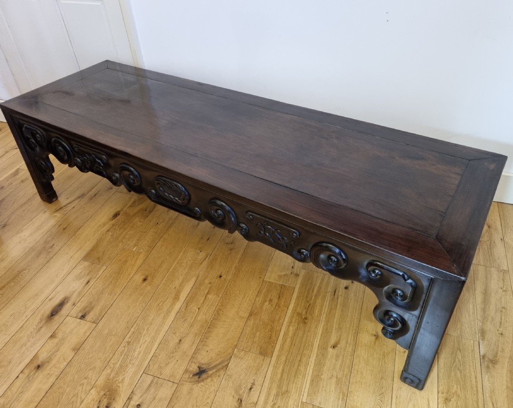 Late 18th / early 19th Century Chinese Qing Dynasty Low Table / Daybed View XI