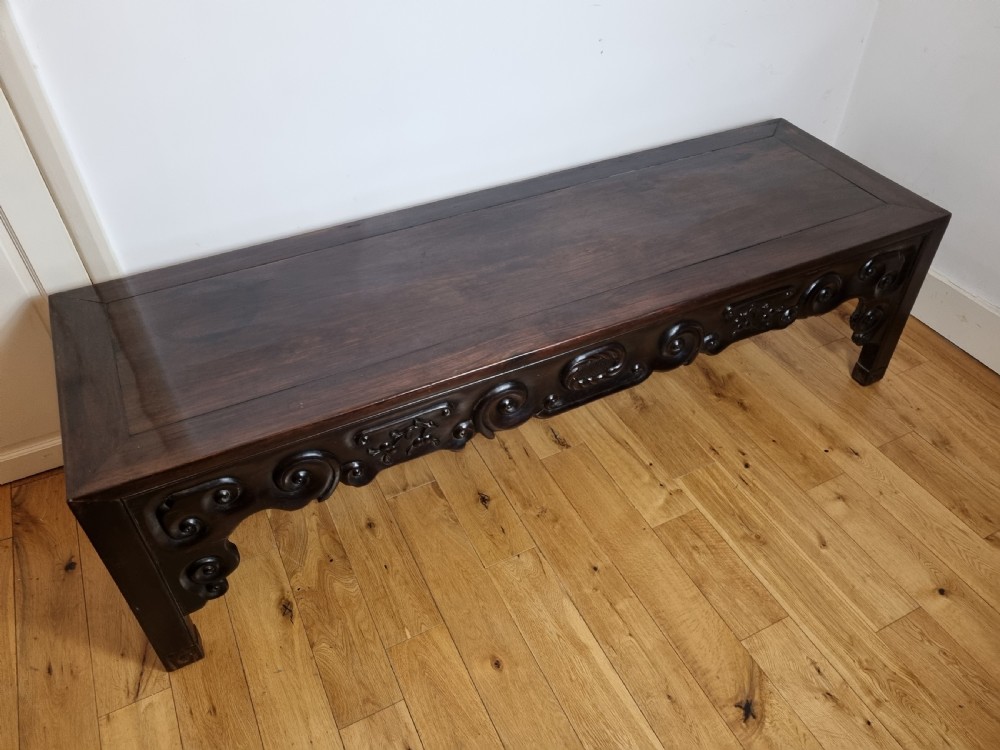 Late 18th / early 19th Century Chinese Qing Dynasty Low Table / Daybed View XII