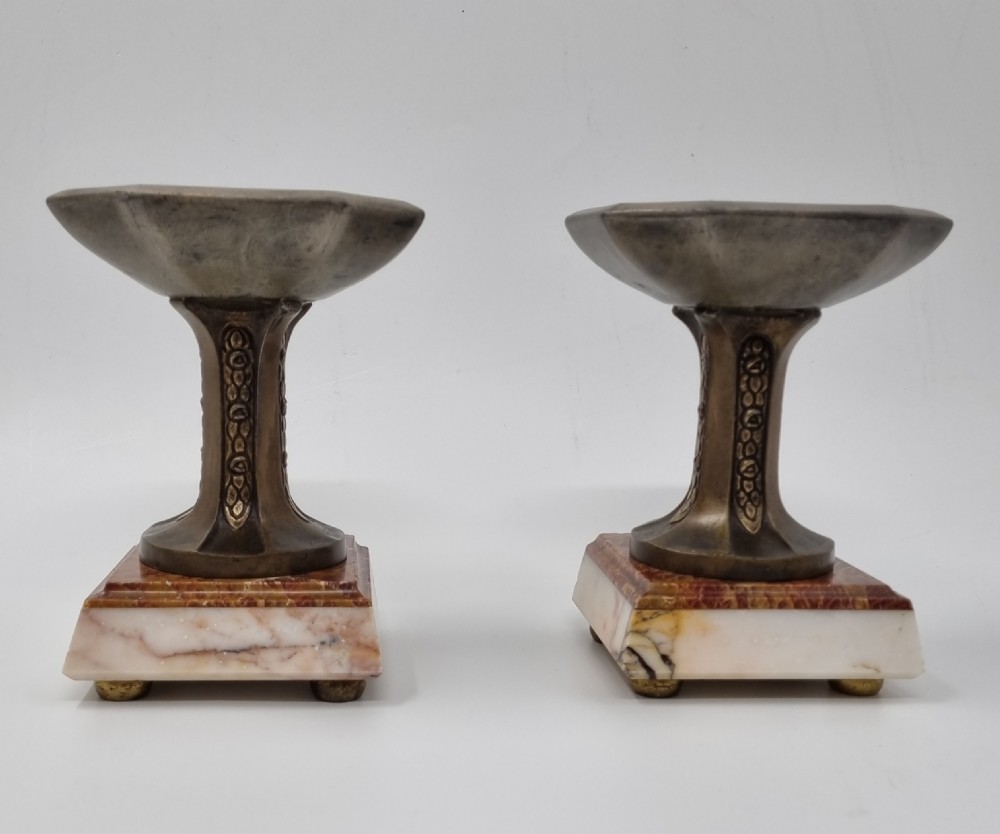 Art Deco Clock Garniture Set with Two Ball Dancers by P. Sega View XII