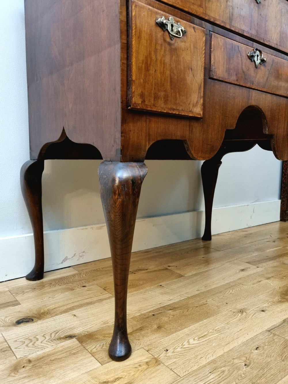 18th Century Queen Anne Walnut Chest On Stand View IV
