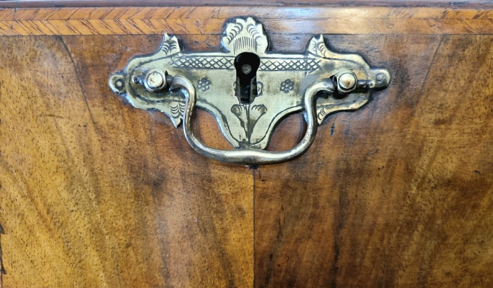 18th Century Queen Anne Walnut Chest On Stand View VI