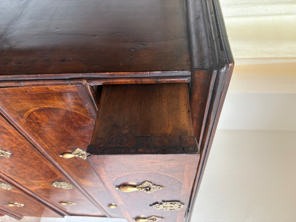 Pair of 17th Century William & Mary walnut Chest of Drawers circa 1690 View IX