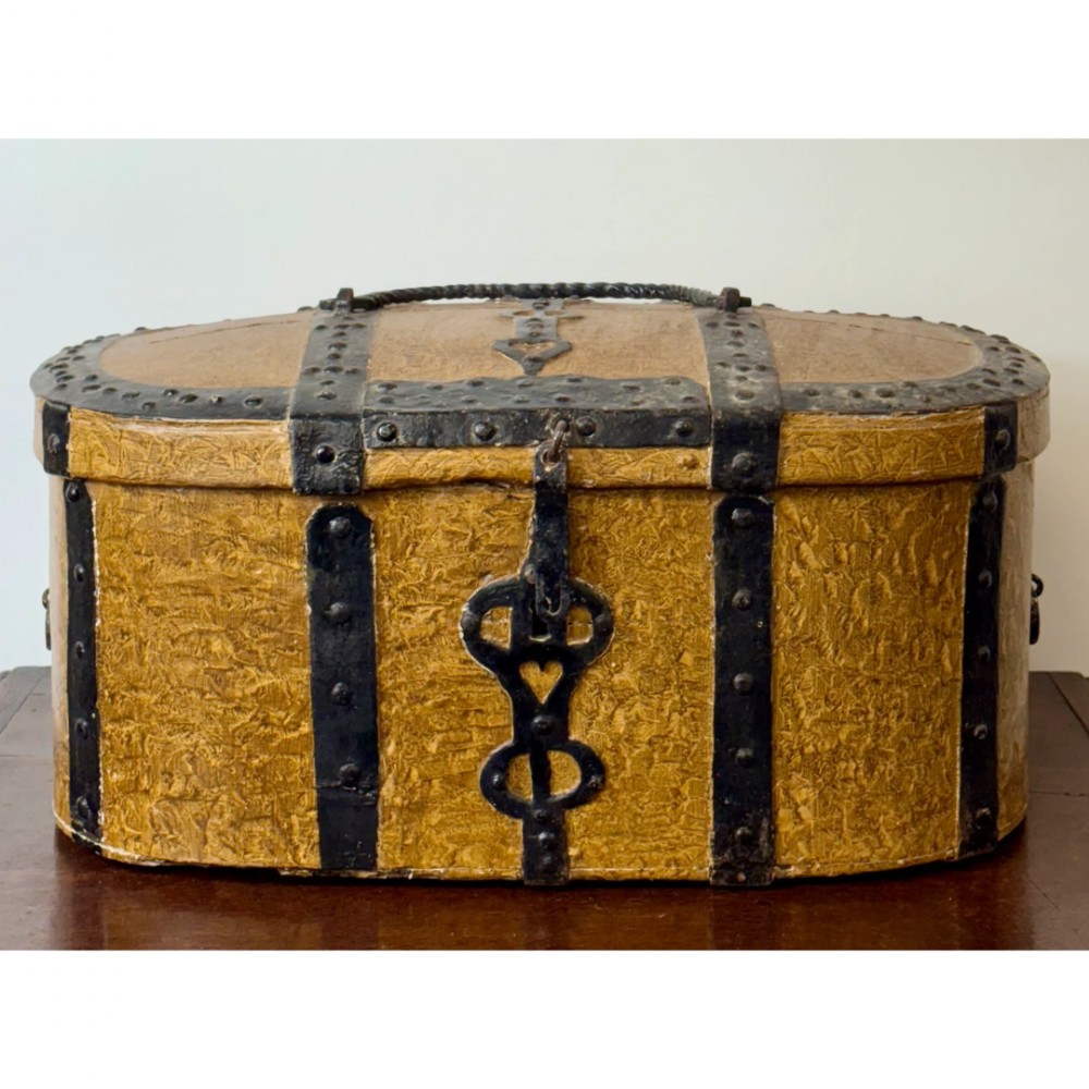 18th Century Swedish Folk Art Trunk