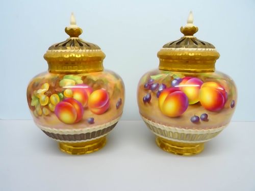 ROYAL WORCESTER FREEMAN POT POURRI - ADDITIONAL PHOTO 1