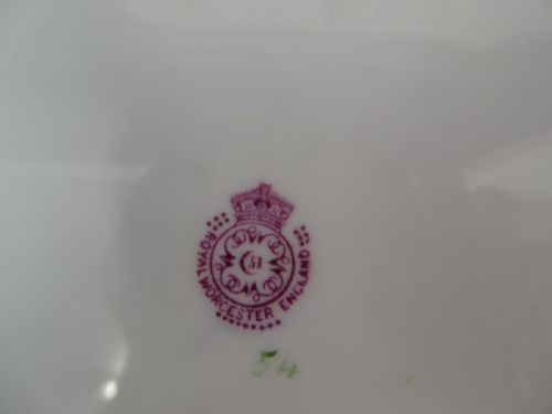 ROYAL WORCESTER PAIR OF JOHN STINTON PLATES - ADDITIONAL PHOTO 1