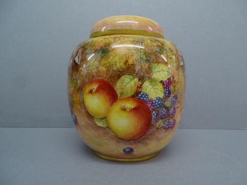 ROYAL WORCESTER FREEMAN GINGER JAR - ADDITIONAL PHOTO 1