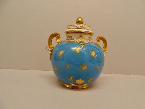 ROYAL WORCESTER ORCHID POT POURRI - ADDITIONAL PHOTO 1