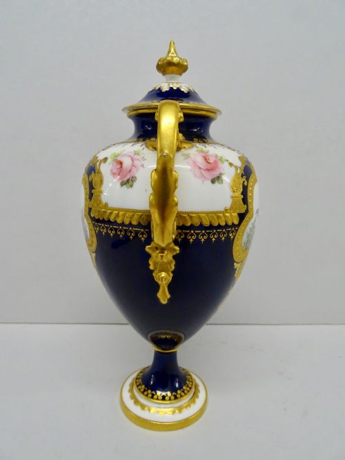 ROYAL CROWN DERBY HARRIS VASE - ADDITIONAL PHOTO 2