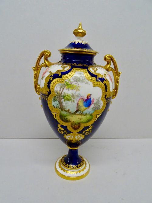 ROYAL CROWN DERBY HARRIS VASE - ADDITIONAL PHOTO 3