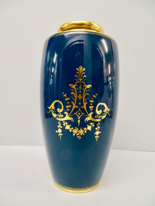 MINTON SOLON PATE SUR PATE VASE - ADDITIONAL PHOTO 1