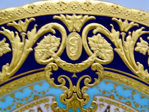 ROYAL CROWN DERBY GARY SERVICE FISH PLATES - ADDITIONAL PHOTO 7