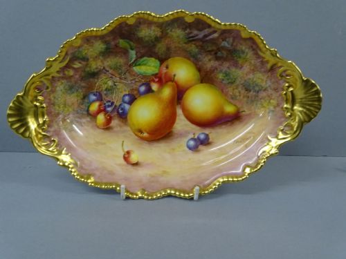 royal worcester freeman fish dish - CATEGORY: ANTIQUE CERAMICS - DATED 1960