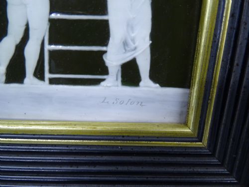 MINTON PATE SUR PATE PLAQUE - ADDITIONAL PHOTO 1