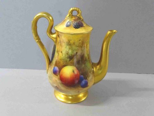 ROYAL WORCESTER COFFEE POT - ADDITIONAL PHOTO 1