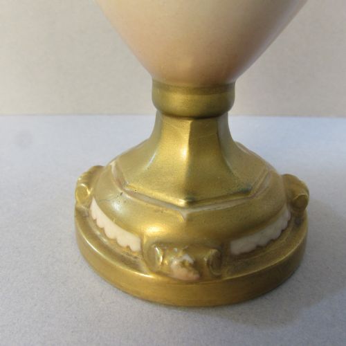 ROYAL WORCESTER ROSE VASE - ADDITIONAL PHOTO 3
