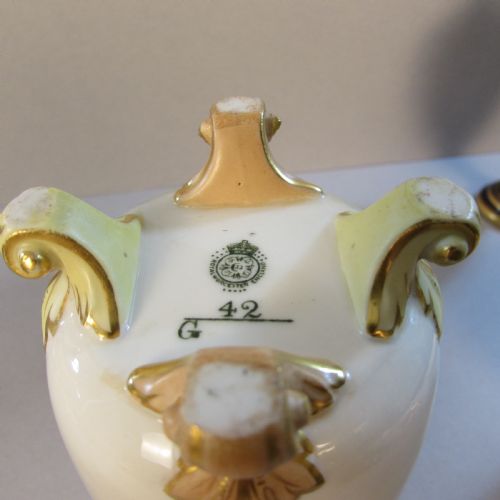 ROYAL WORCCESTER DAVIS VASE - ADDITIONAL PHOTO 2