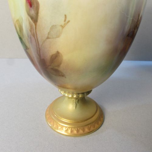 ROYAL WORCESTER ROSE EWER - ADDITIONAL PHOTO 4