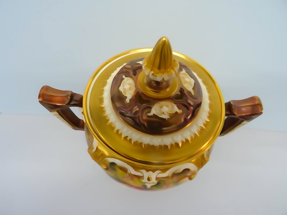 Royal Worcester Trophy Vase View IV