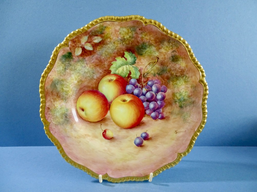 Royal Worcester 9in Freeman Plate