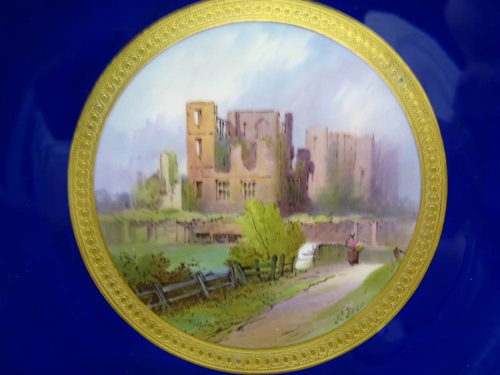 Minton Pair of Landscape Plates View II