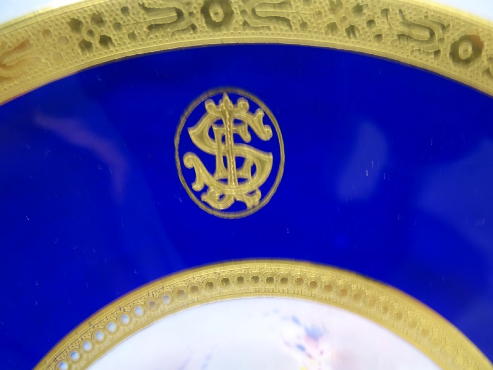 Minton Pair of Landscape Plates View IV