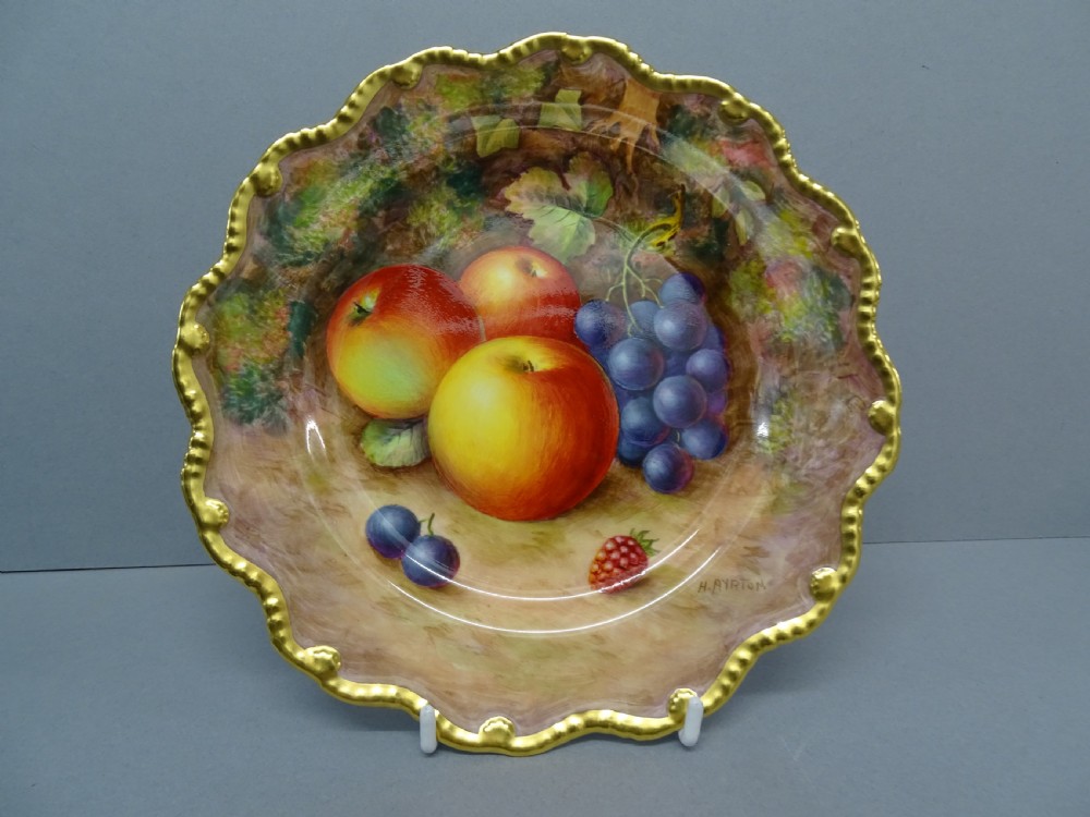 Royal Worcester Ayrton Star Plate