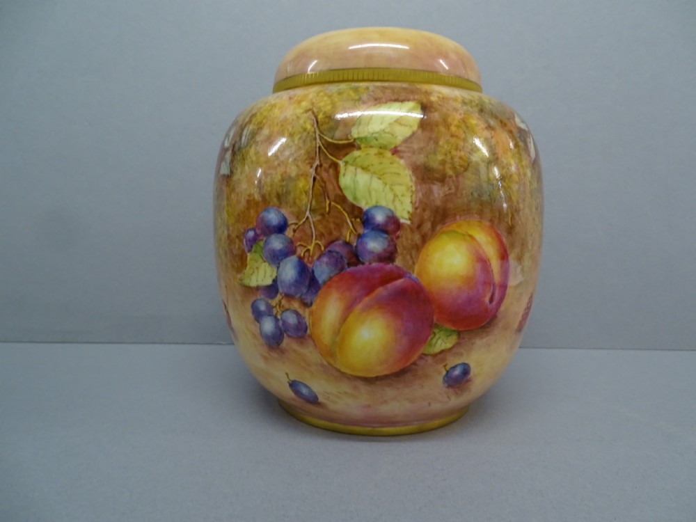 Royal Worcester Freeman Ginger Jar