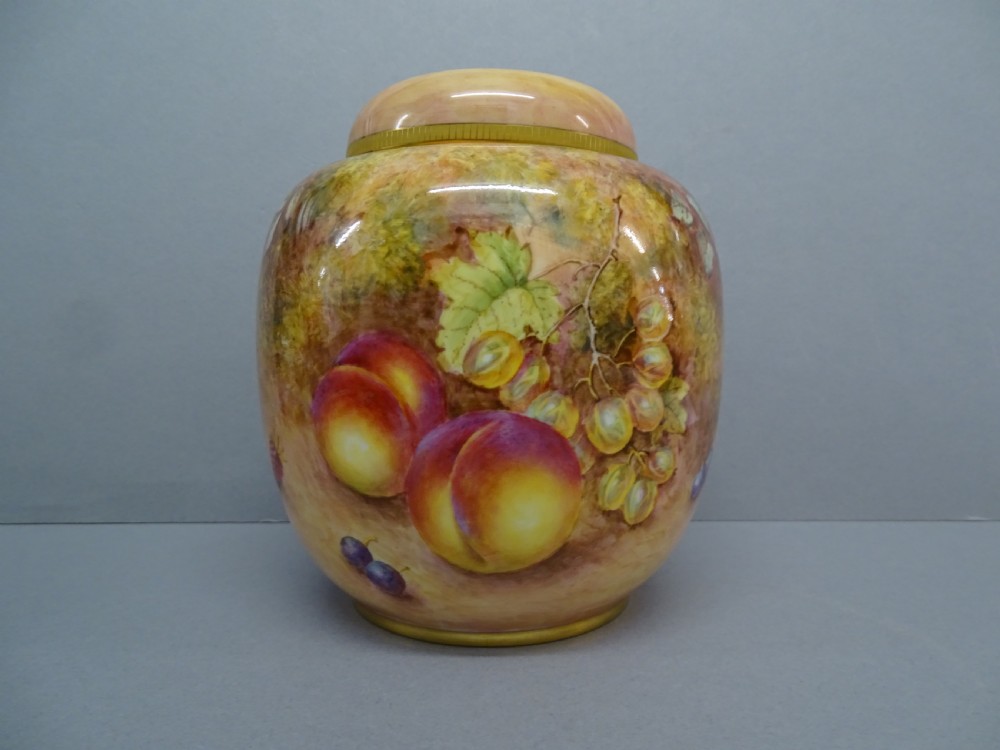 Royal Worcester Freeman Ginger Jar View III
