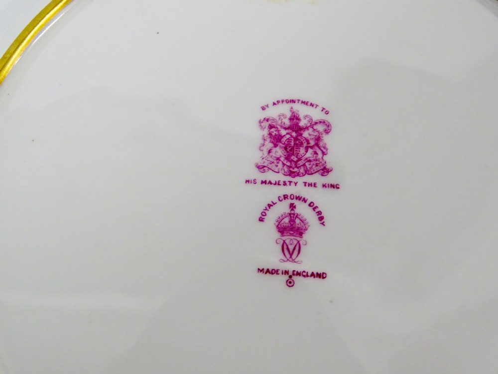 Royal Crown Derby Darlington Plate View IV
