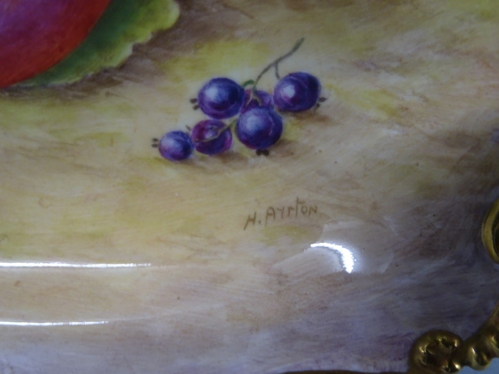 Royal Worcester  Ayrton Tray View II