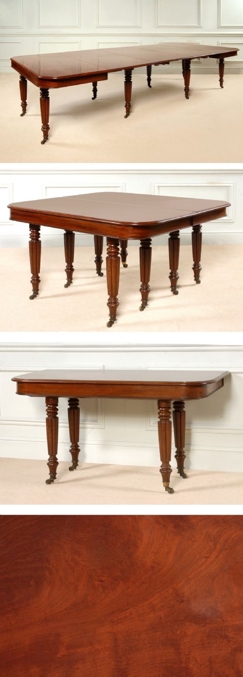 gillows regency dining table - CATEGORY: ANTIQUE TABLES - DATED REGENCY