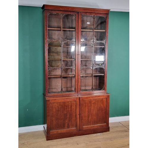 19TH CENTURY MAHOGANY BOOKCASE