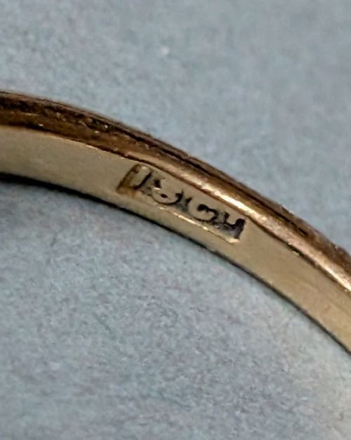 EDWARDIAN 18CT GOLD DIAMOND FIVE STONE RING - ADDITIONAL PHOTO 8