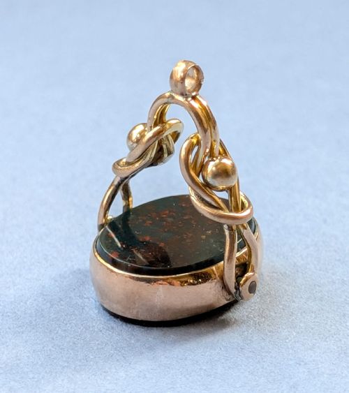Antique 9ct Rose Gold Spinning Fob