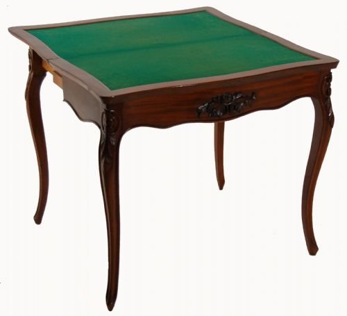 fig 2. Serpentine Card Table - c1870
Serpentine Card Table - c1870
Serpentine Card Table - c1870
Serpentine Card Table Fold Over Games Table