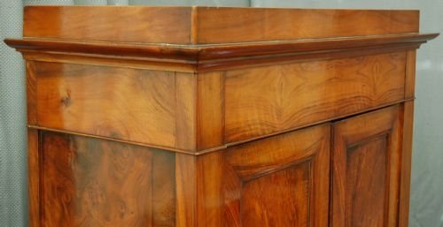 fig 1. Wardrobe Armoire Cupboard Antique French Burr Walnut