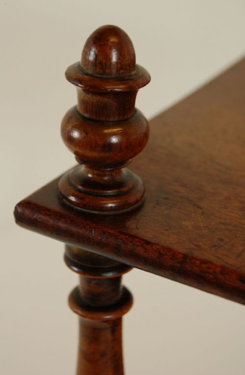 fig 1. 3 Tier What-Not Stand Shelf Display Tray Wheeled Table