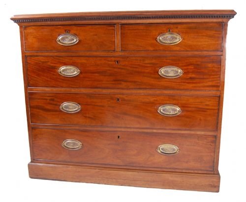 fig 1. Regency Chest of Drawers c1820 Lovely Antique Mahogany