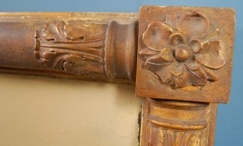 fig 1. Mirror Overmantle Large Regency Original Antique c1820