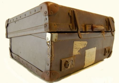 Vintage Suitcase Luggage Travel Case Trunk Shop Display