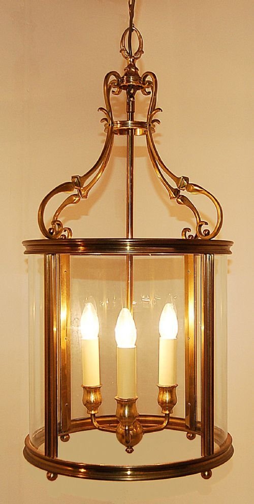 Coach Lamp Coaching Lantern Light Lamp Brass Antique