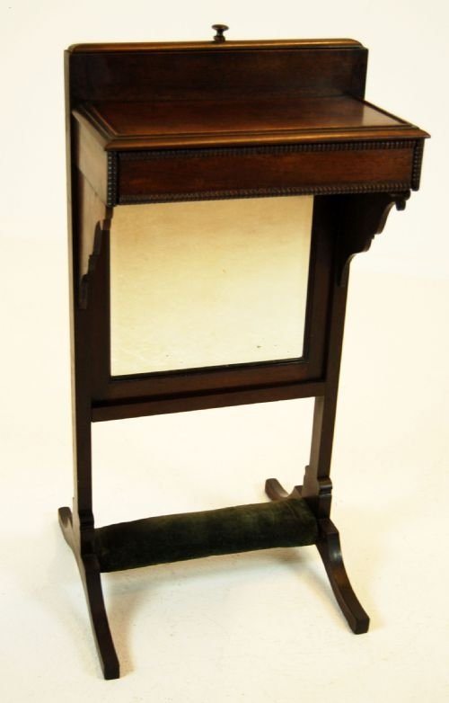 fig 1. Wash Night Stand Dressing Table Vanity Mirror Antique
