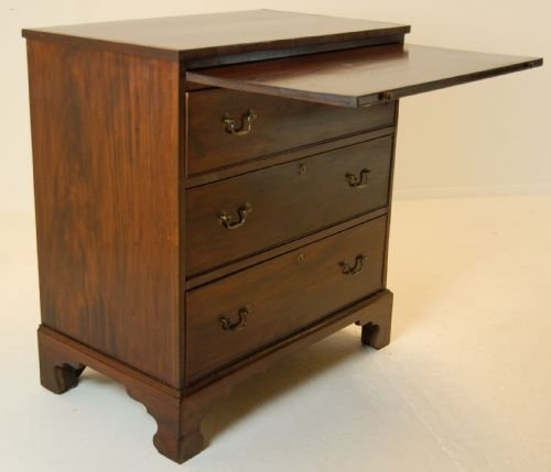 fig 2. George III Chest of Drawers Brushing Slide Antique c1780