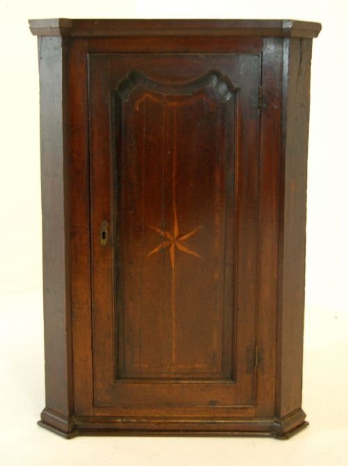 Oak Corner Cupboard Cabinet Antique Georgian Lll C1790
