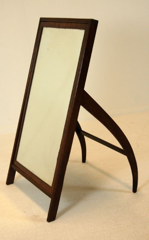 Regency Cheval Dressing Swing Stand Mirror Antique
