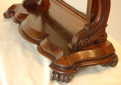 fig 1. Dressing Vanity Swing Bedroom Cosmetic Mirror Antique